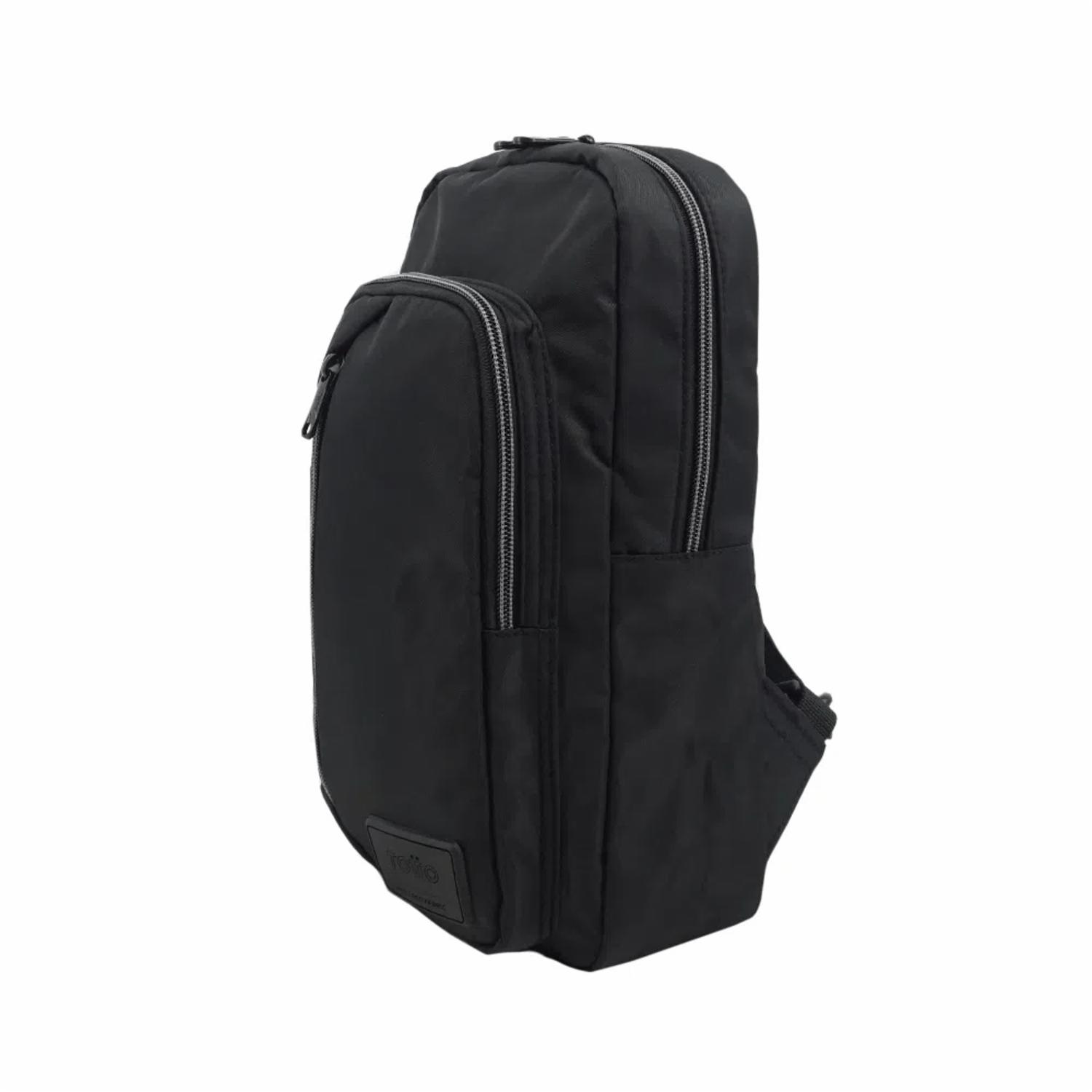 Bolso Negro Modelo Crossover Tracer Para Caballero TOTTO Pequeña - Imagen 9