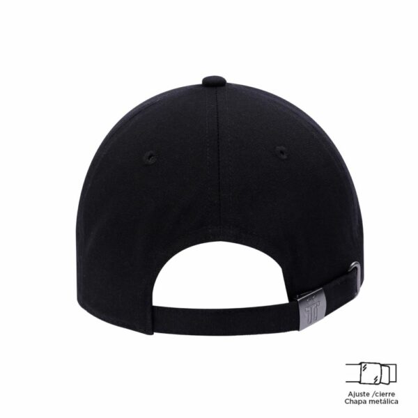 Gorra Negra Modelo Evil Para Caballero TOTTO - Imagen 3