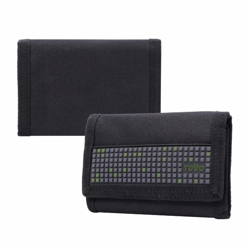 Billetera Negra Modelo Quincly Para Caballero TOTTO - Imagen 4