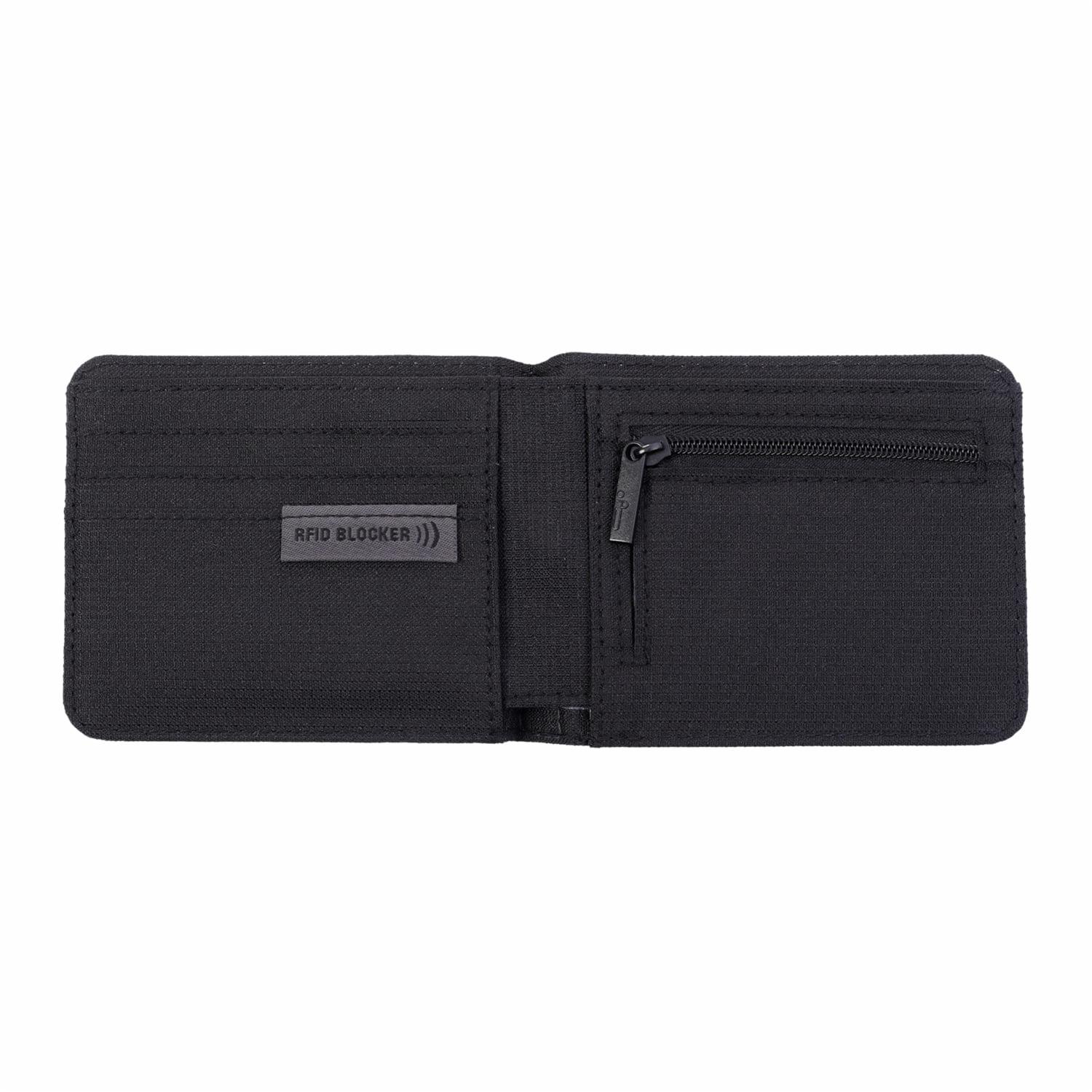 Billetera Negra Modelo Falangero Para Caballero TOTTO Mediana - Imagen 2