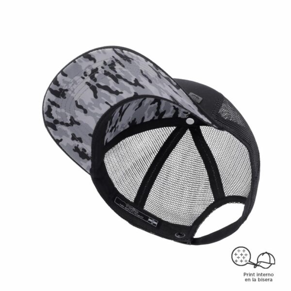 Gorra De Hombre Sedum TOTTO Negra - Imagen 4