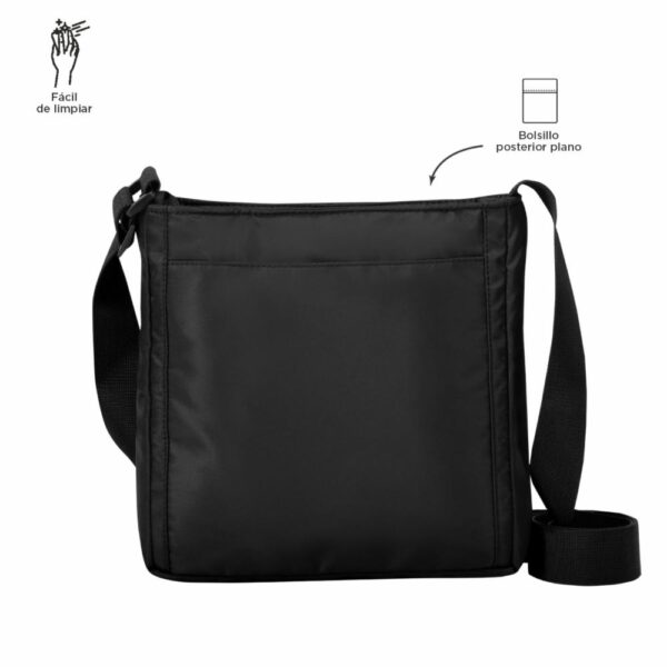 Bolso Negro Modelo Supiori Para Dama TOTTO Pequeña - Imagen 2