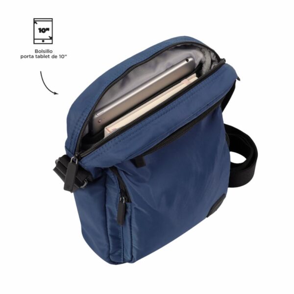 Bolso Azul Bayonne Para Caballero TOTTO - Imagen 4