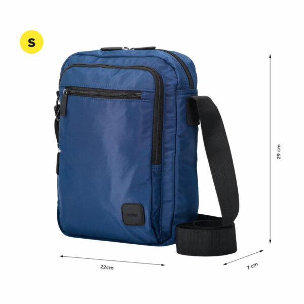Bolso Azul Bayonne Para Caballero TOTTO - Imagen 5