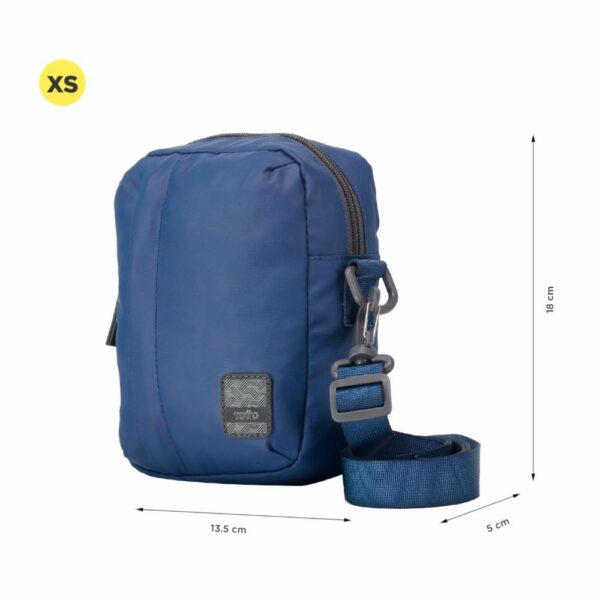 Bolso Azul Modelo Balao Para Caballero TOTTO - Imagen 4