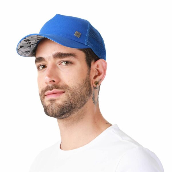 Gorra Azul Modelo Sedum Para Caballero TOTTO - Imagen 4