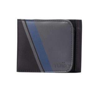 Billetera Negra Modelo Philo Para Caballero TOTTO Mediana