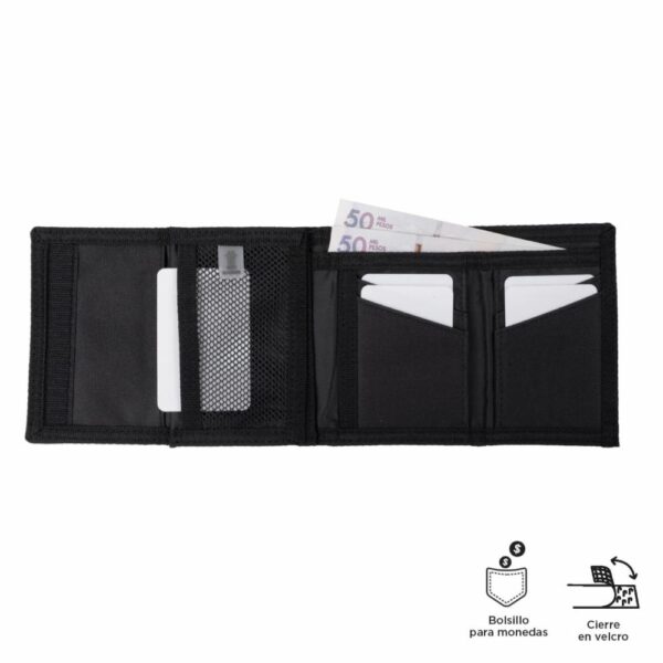 Billetera Negra Modelo Bako Para Caballero TOTTO Mediana - Imagen 3