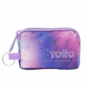 Bolso Tipo Llavero Multicolor Para Dama TOTTO