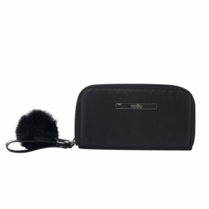 Billetera Negra Modelo Adelaide Para Dama TOTTO