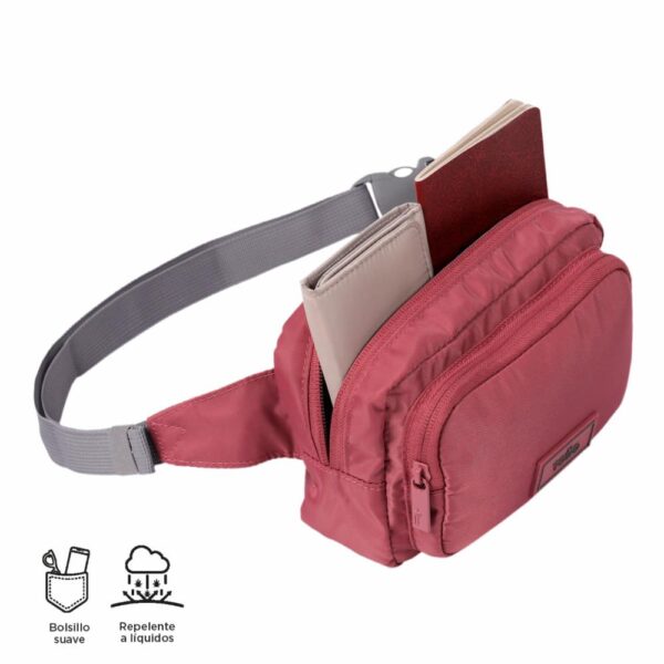 Canguro Rosa Modelo Durango Para Dama TOTTO Mediana - Imagen 4