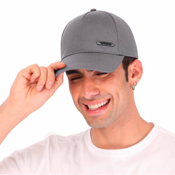 Gorra Gris Modelo Tunny Para Caballero TOTTO - Imagen 5