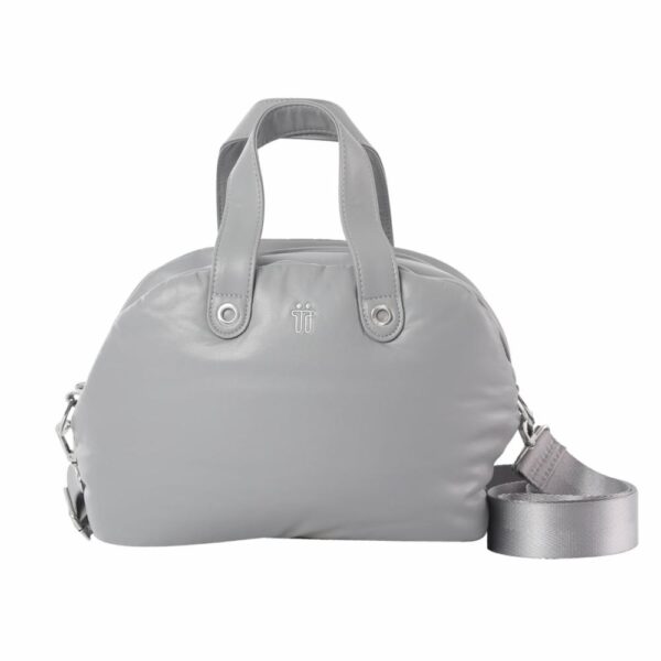 Bolso Gris Modelo Eva Para Dama TOTTO Mediana