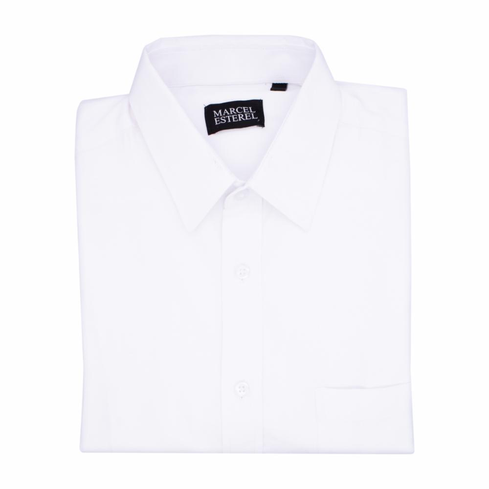 Camisa Casual Formal Manga Larga Con Textura Blanco MARCEL ESTEREL