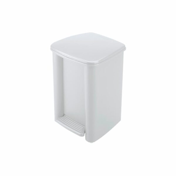 Basurero Pedal Blanco RIMAX 8 L