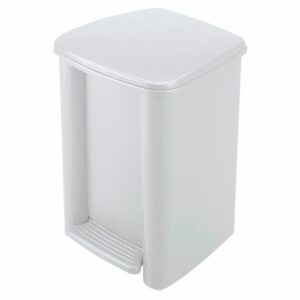 Basurero Pedal Blanco RIMAX 8 L
