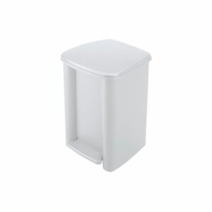Basurero Pedal Blanco RIMAX 8 L