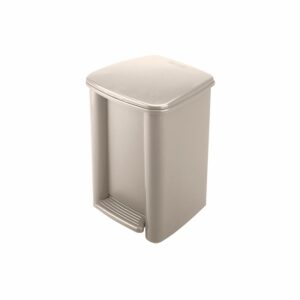 Basurero Pedal Taupe RIMAX 8 L
