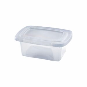 Caja Multiuso Plástica Transparente Con Tapa RIMAX Unidad