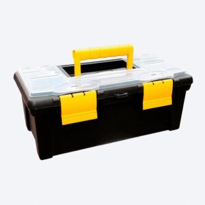 Caja De Herramientas 16"Negro PLASTICOS RIMAX Unidad