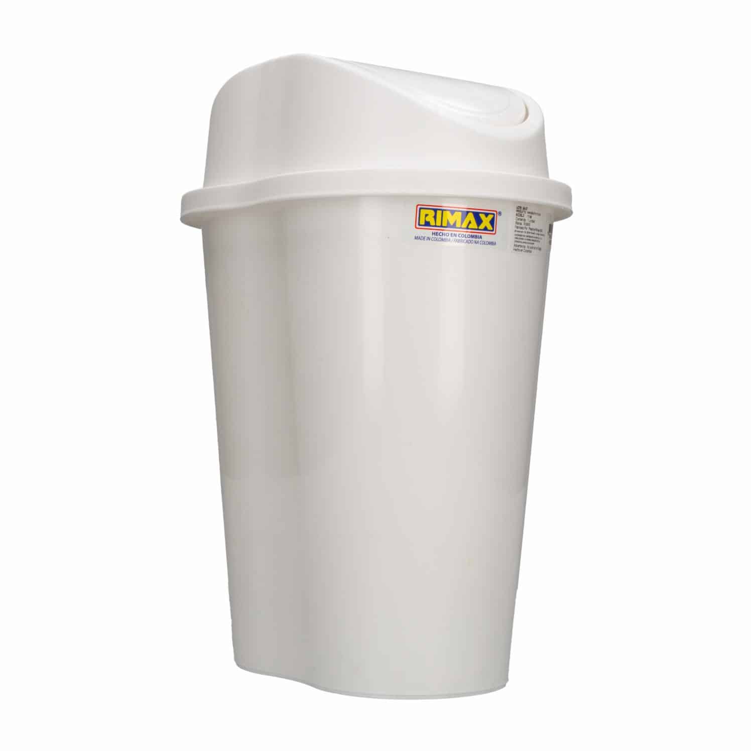 Papelera Style Tv Blanco RIMAX 5 L - Imagen 2