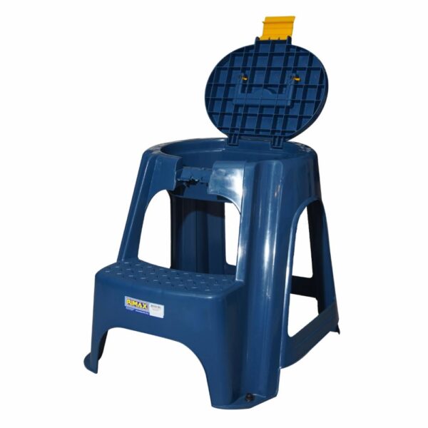 Escalerilla Con Tapa Organizadora Azul RIMAX Plástico - Imagen 4
