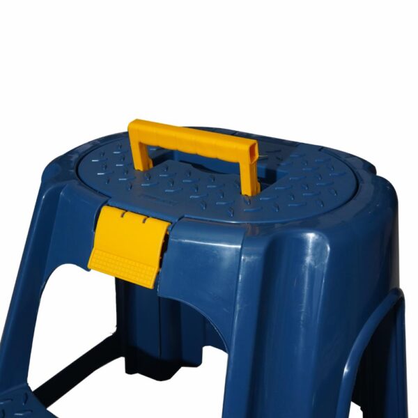 Escalerilla Con Tapa Organizadora Azul RIMAX Plástico - Imagen 6