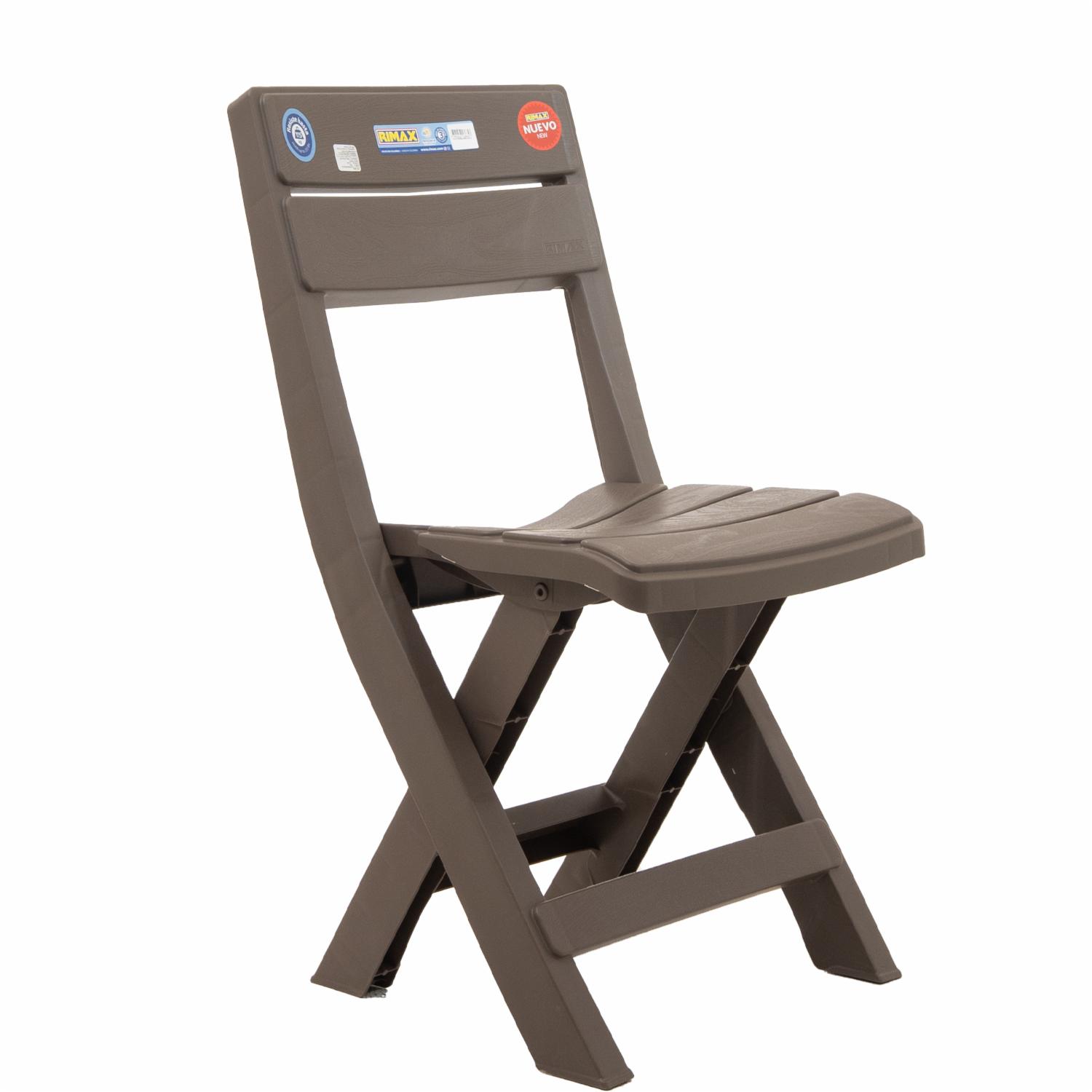 Silla Plegable Barú Mocca RIMAX Plástico - Imagen 2