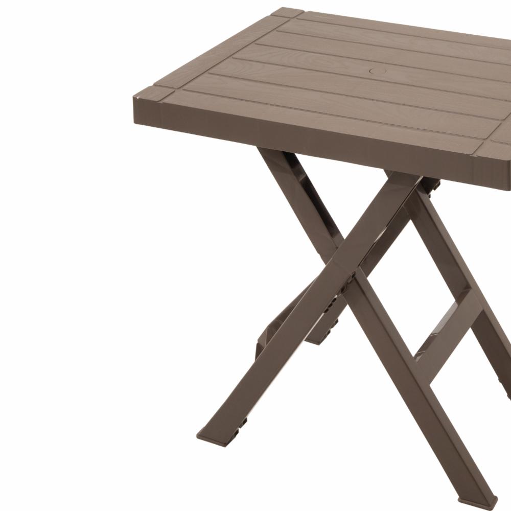 Mesa Plegable Rectangular Barú Mocca RIMAX - Imagen 4