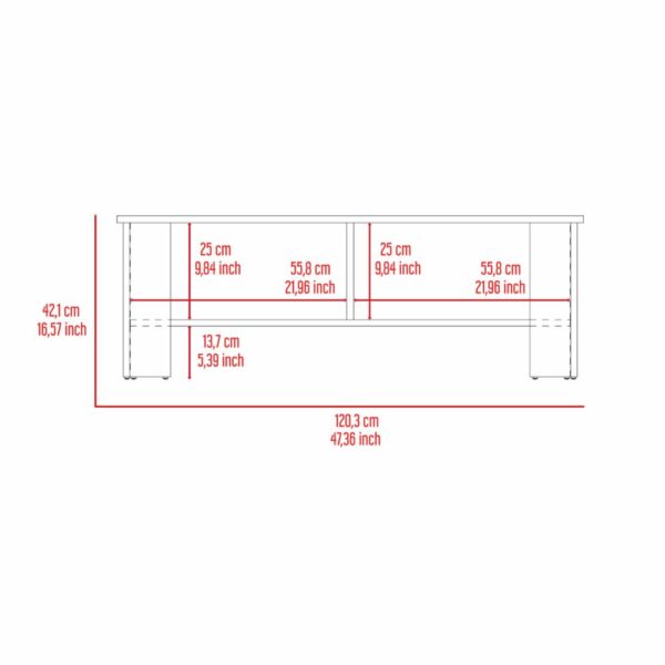 Rack De Tv Modelo Navia Bardolino RTA Tablero aglomerado 18mm - Imagen 6