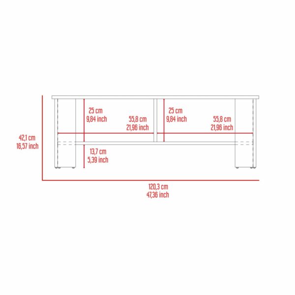 Rack De Tv Modelo Navia Bardolino RTA Tablero aglomerado 18mm - Imagen 6