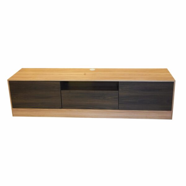 Rack De Tv Fresno RTA Sistema Push To Open 3 Puertas 1 Repisa - Imagen 4