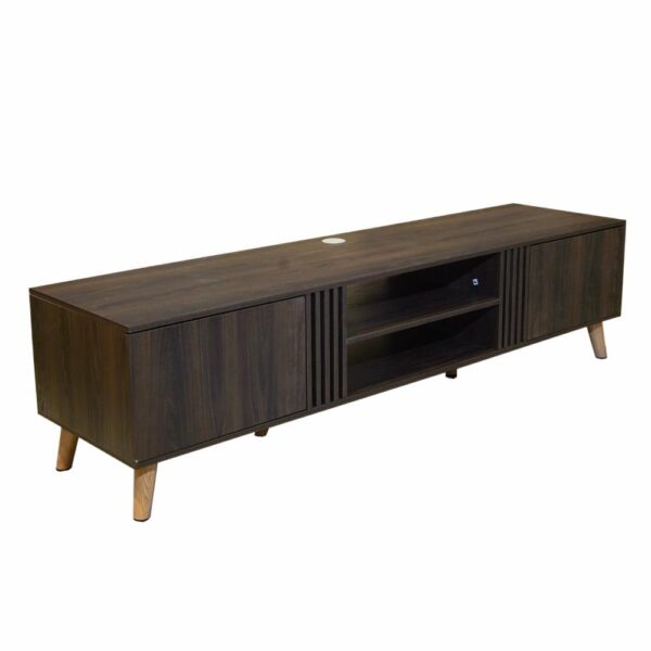 Rack De Tv Shawnee Nogal RTA - Imagen 2