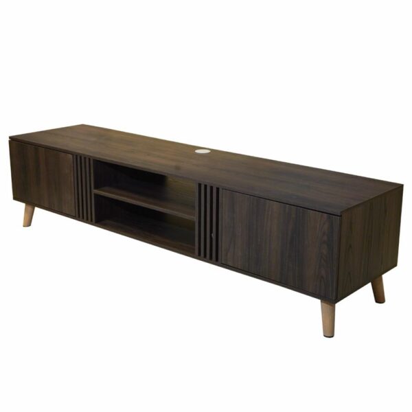 Rack De Tv Shawnee Nogal RTA - Imagen 3