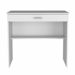 Escritorio Modelo 80 Blanco Con Cajón RTA Aglomerado de 15mm