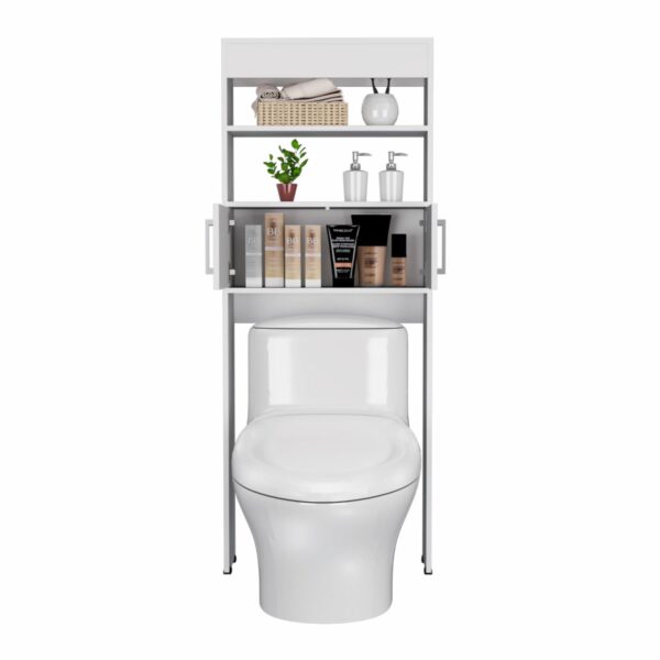 Mueble De Baño Ahorrador De Espacio Madrid Blanco RTA Aglomerado de 15mm - Imagen 3