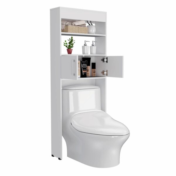 Mueble De Baño Ahorrador De Espacio Madrid Blanco RTA Aglomerado de 15mm - Imagen 4