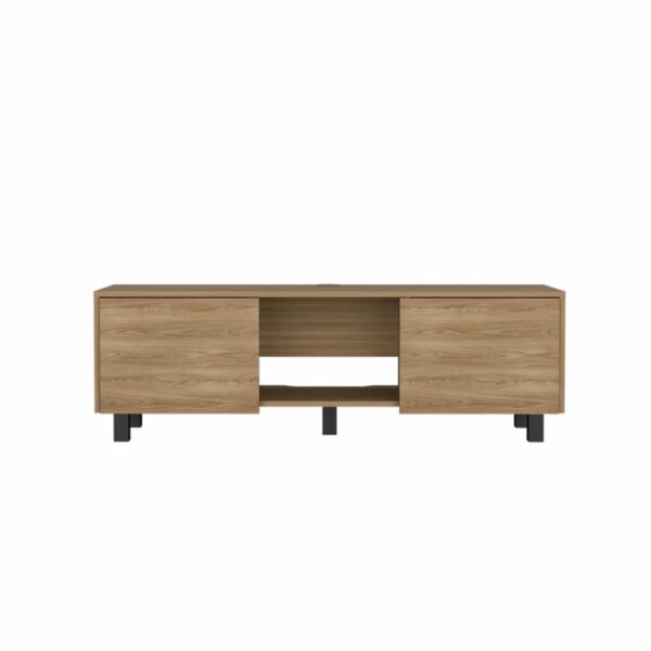 Rack De Tv Modelo Lazio Fresno RTA Tablero Aglomerado de 15 mm