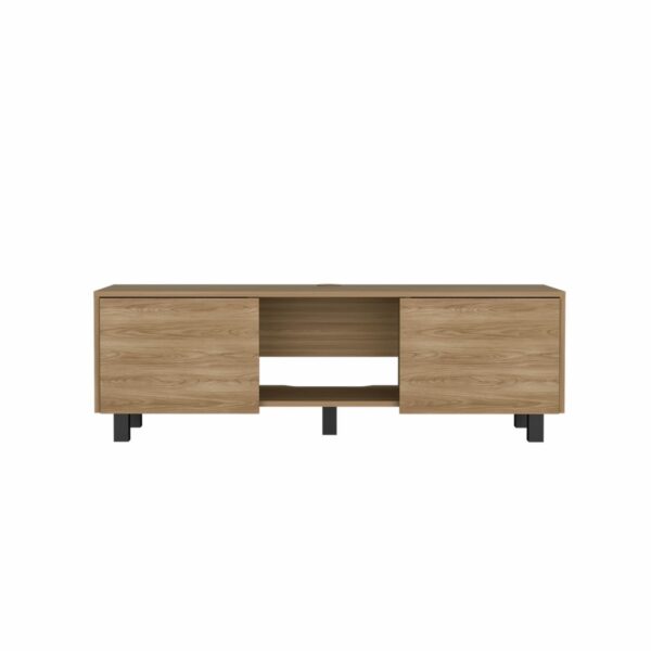 Rack De Tv Modelo Lazio Fresno RTA Tablero Aglomerado de 15 mm