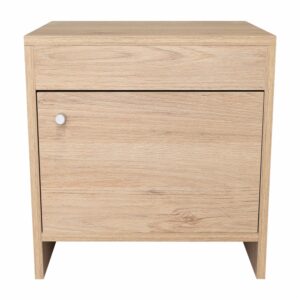 Mesa De Noche Rovere 1 Cajón RTA MDP