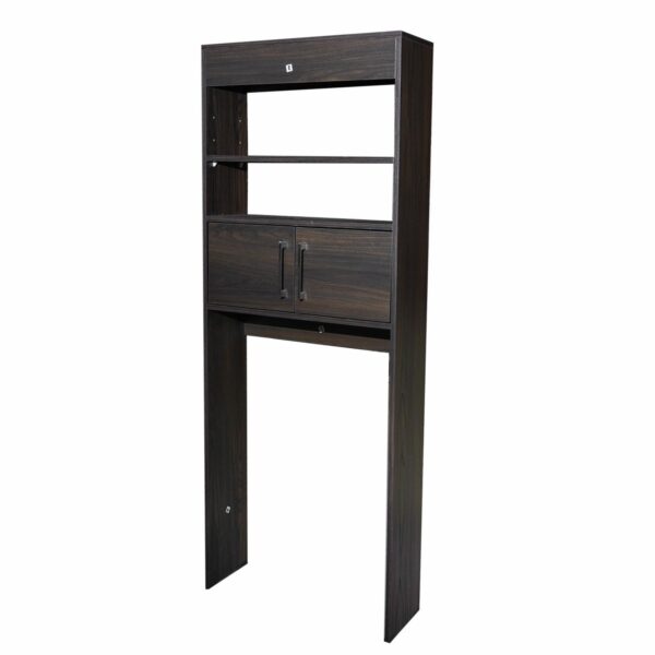 Mueble De Baño Ahorrador De Espacio Madrid Nogal RTA Aglomerado de 15mm - Imagen 3