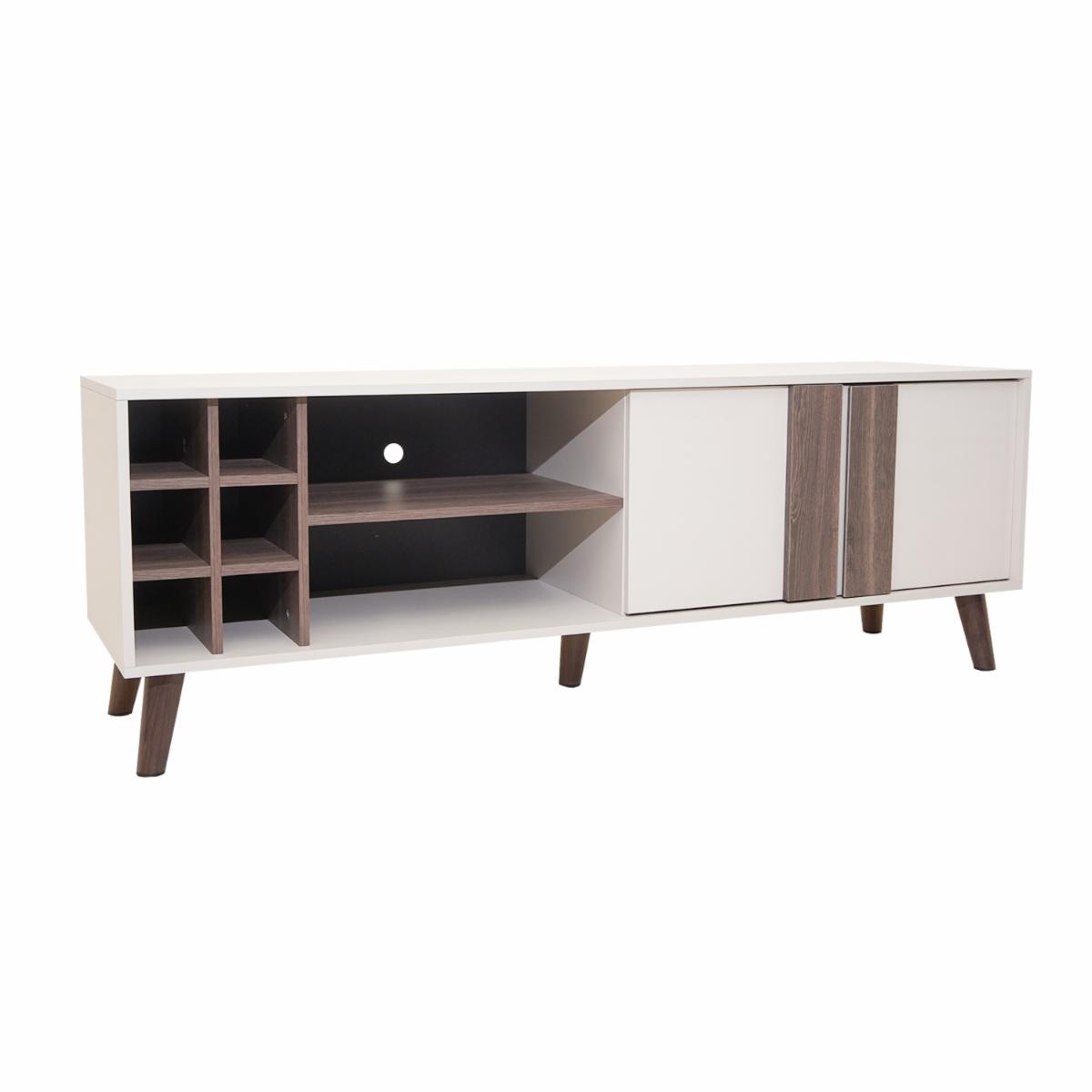 Rack De Tv Diseño Lane Capri Milan RTA Madera