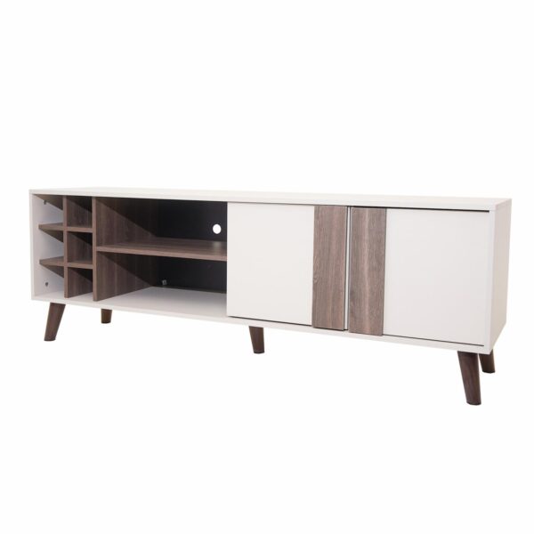 Rack De Tv Diseño Lane Capri Milan RTA Madera - Imagen 3