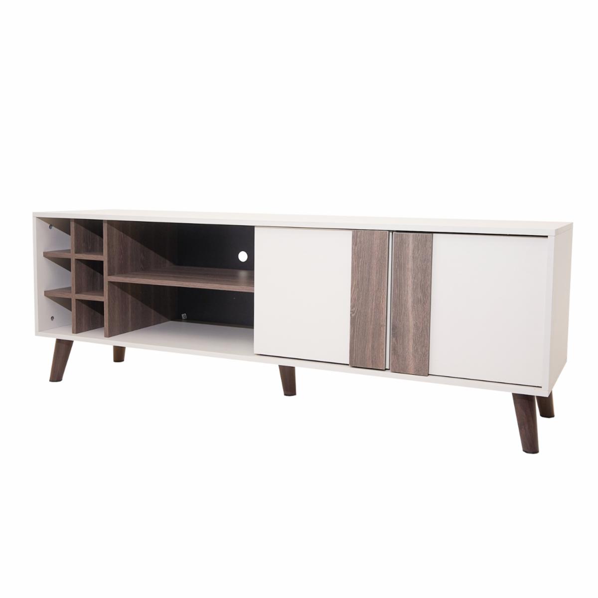 Rack De Tv Diseño Lane Capri Milan RTA Madera