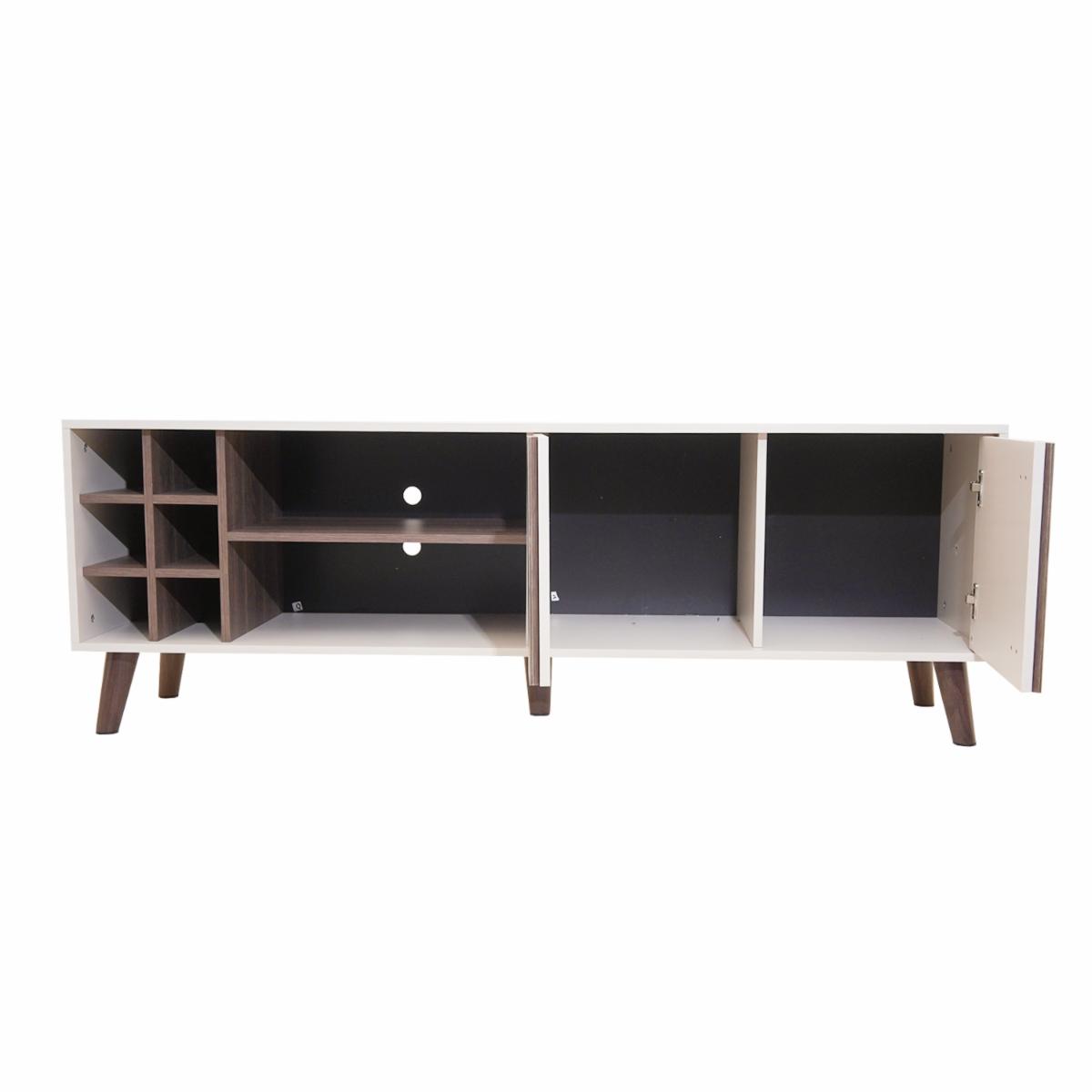 Rack De Tv Diseño Lane Capri Milan RTA Madera
