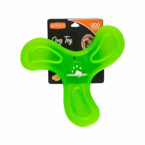 Juguete De Perro Bumerangverde 4DOGS Mediano