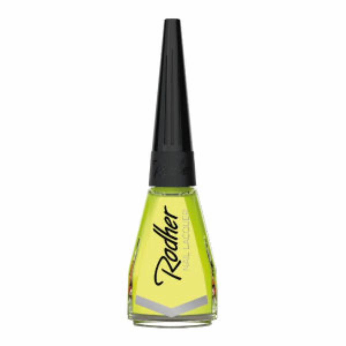 Esmalte De Uñas Amarillo Neón N 113 RODHER 14 Ml