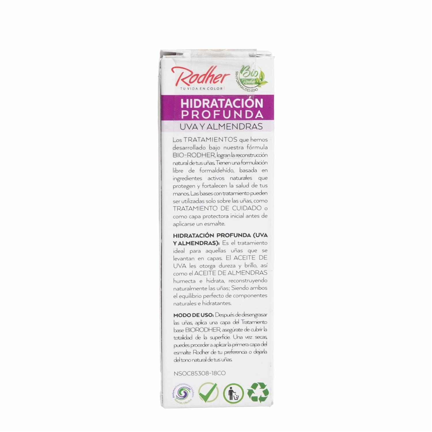 Tratamiento Hidratante Profunda Uva Y Almendras RODHER 12 Ml - Imagen 3
