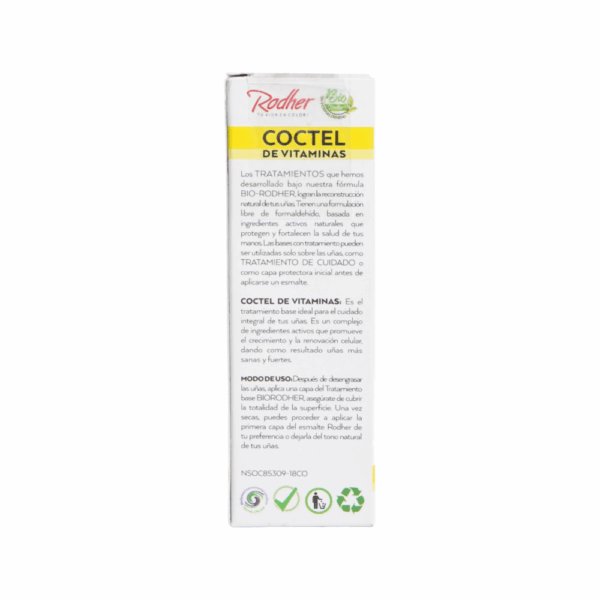 Bio Tratamiento Coctel De Vitaminas RODHER 12 Ml - Imagen 4