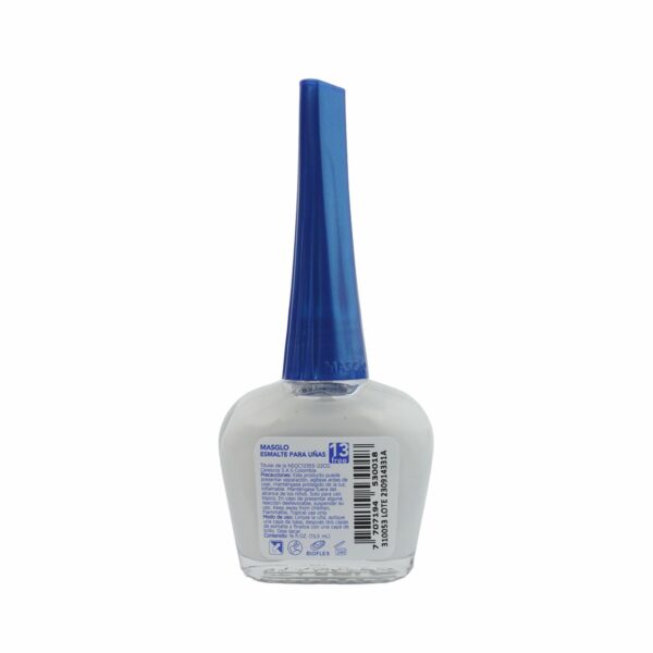 Esmalte De Uñas Tiza N01 MASGLO 13.5 Ml - Imagen 2
